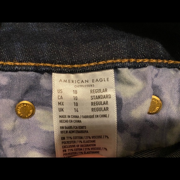 American Eagle Boot Cut Jeans: 10 Regular - Picture 5 of 5